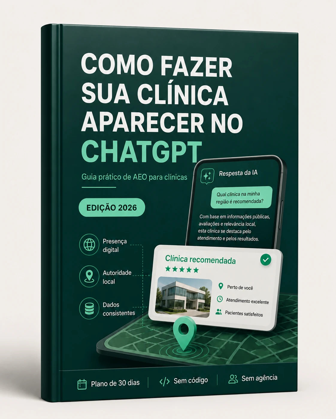 Ebook: Como fazer sua clínica aparecer no ChatGPT — guia prático de AEO para clínicas