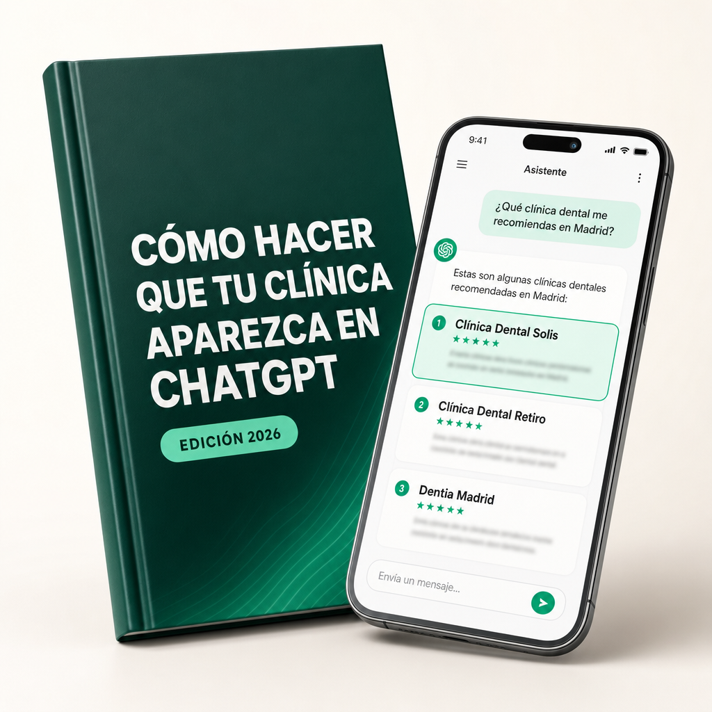Cómo hacer que tu clínica aparezca en ChatGPT — Edición Base